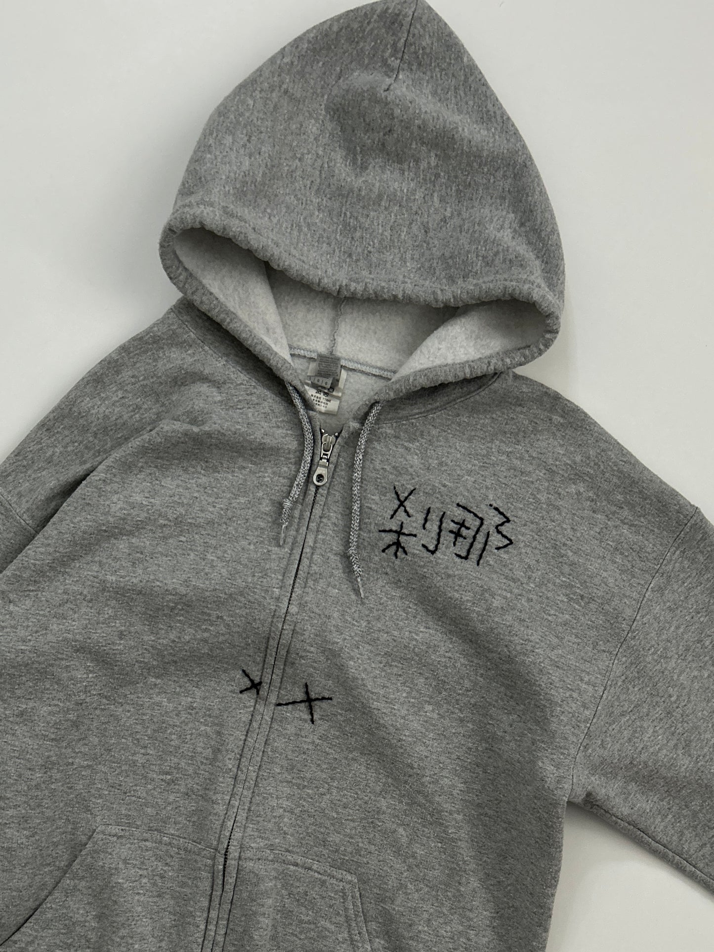 sashiko salvage hoodie152