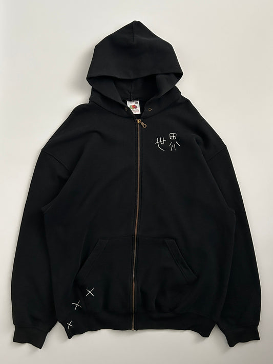 sashiko salvage hoodie143
