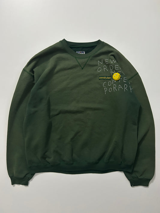 sashiko salvage emblem sweat NONC003