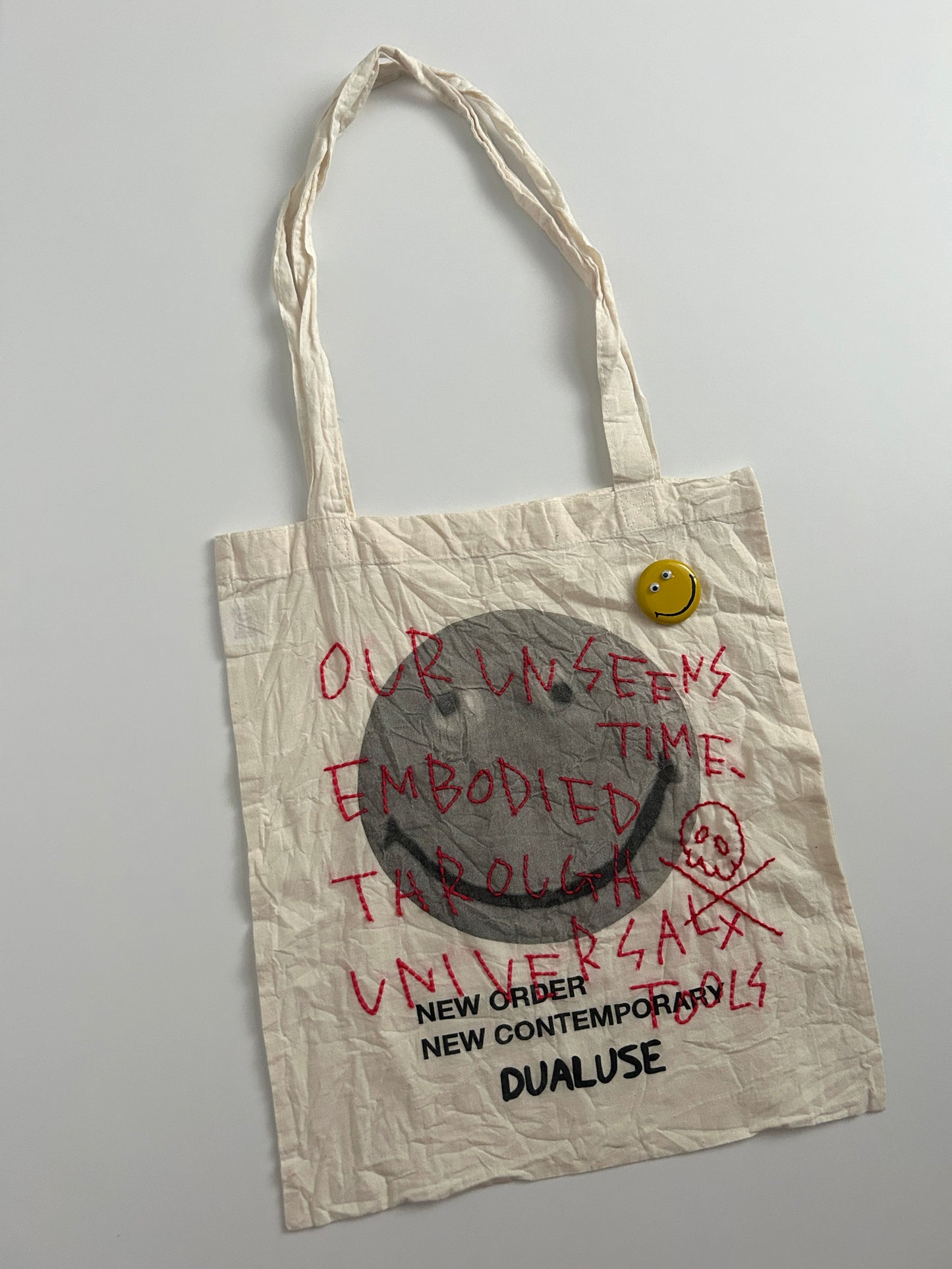 Sashiko-printed hard-washed tote bag006