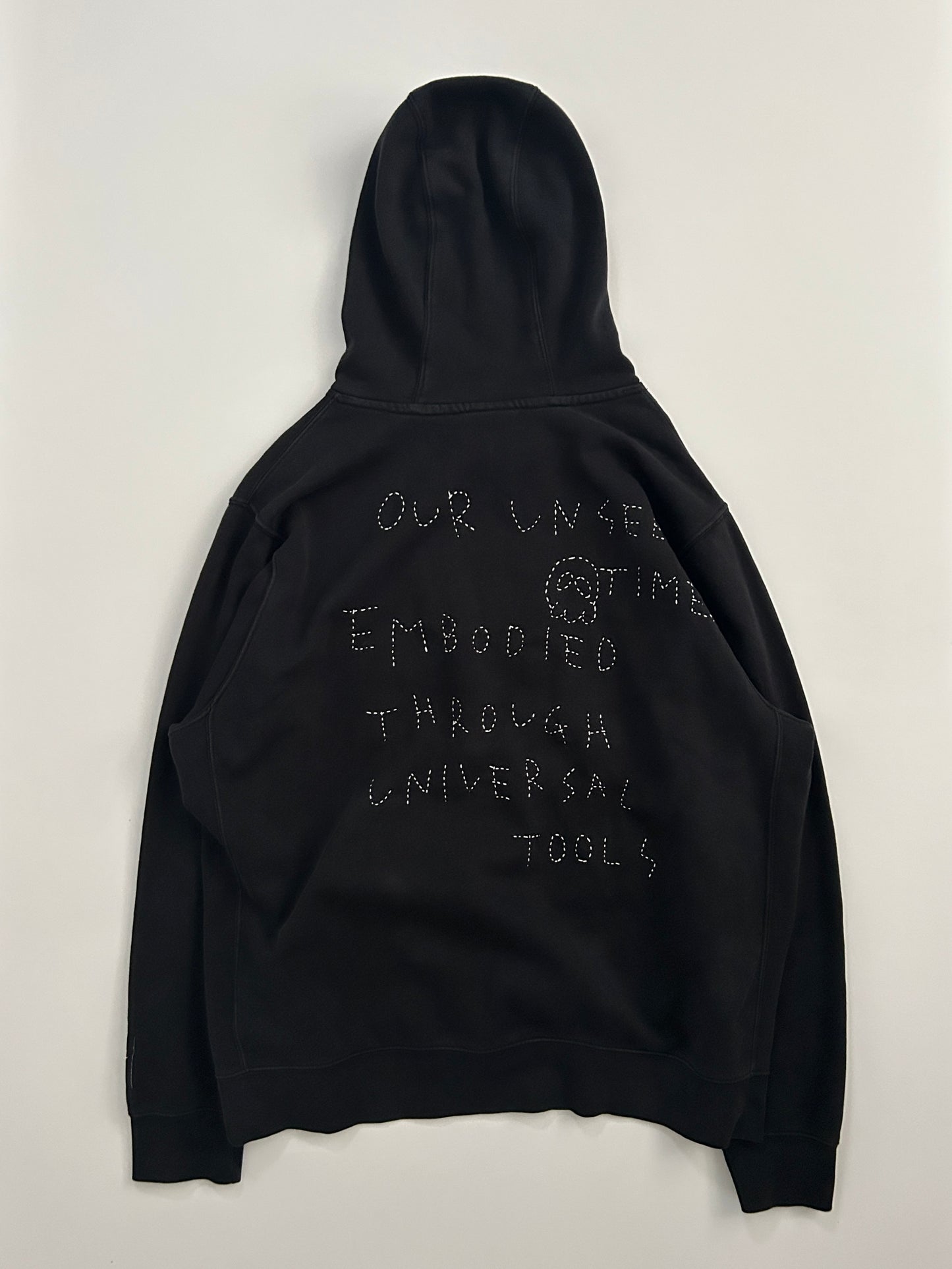 sashiko salvage hoodie