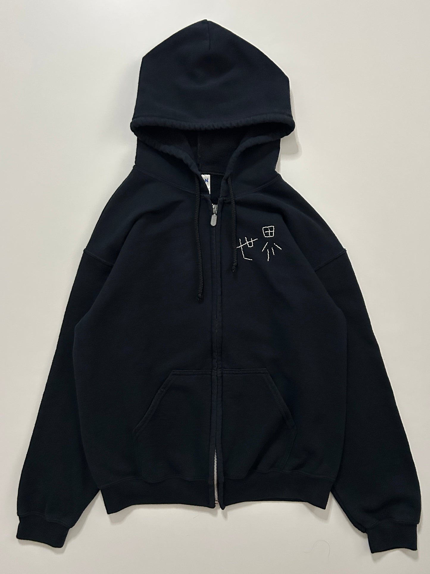 sashiko salvage hoodie163