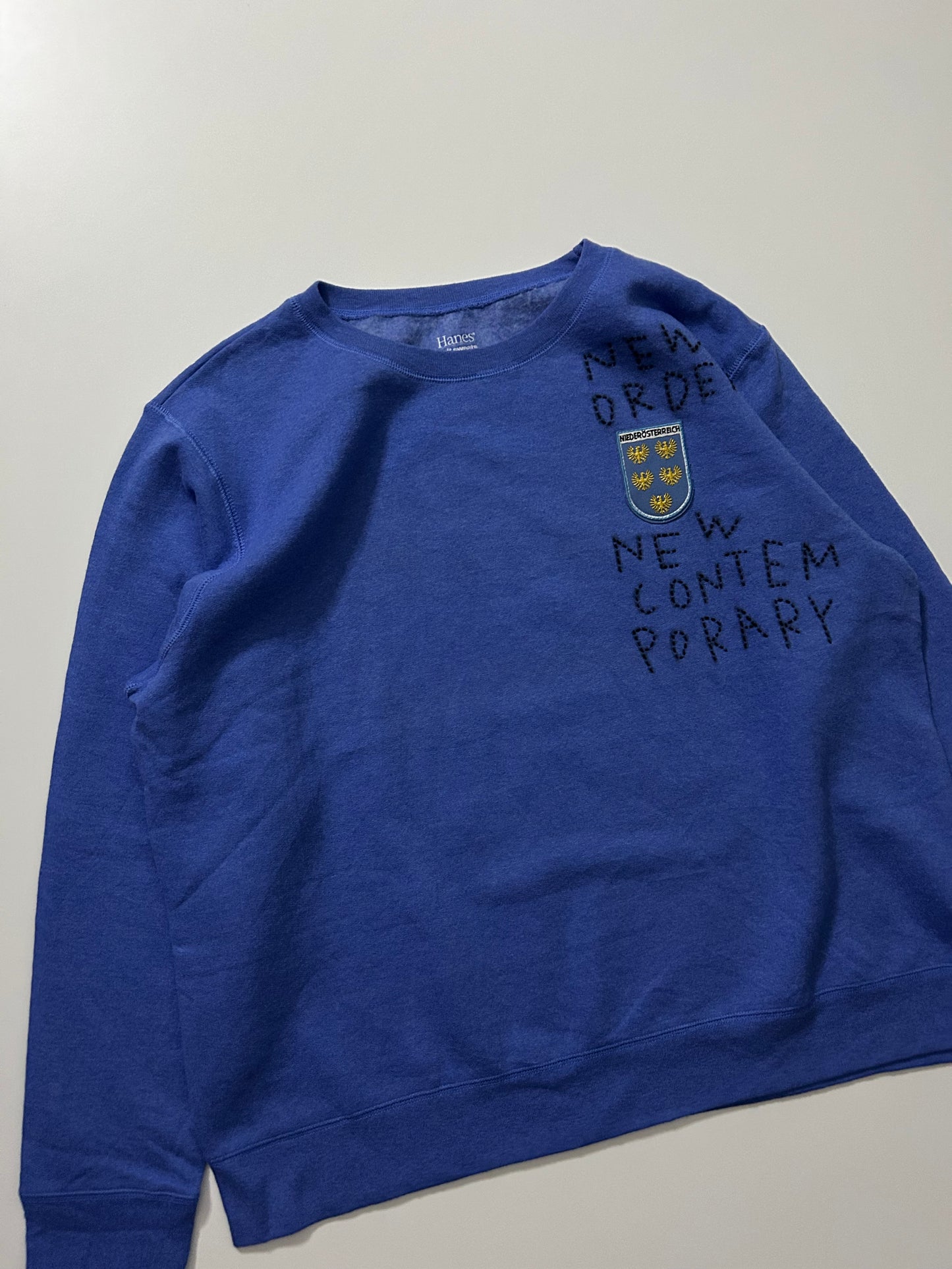 sashiko salvage emblem sweat NONC001
