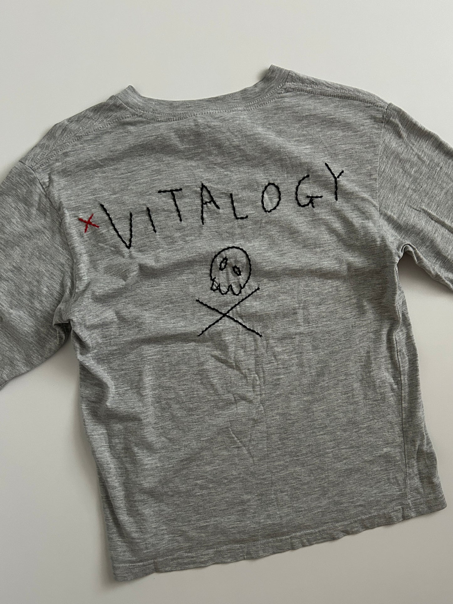 sashiko salvage  L/S T-shirt004