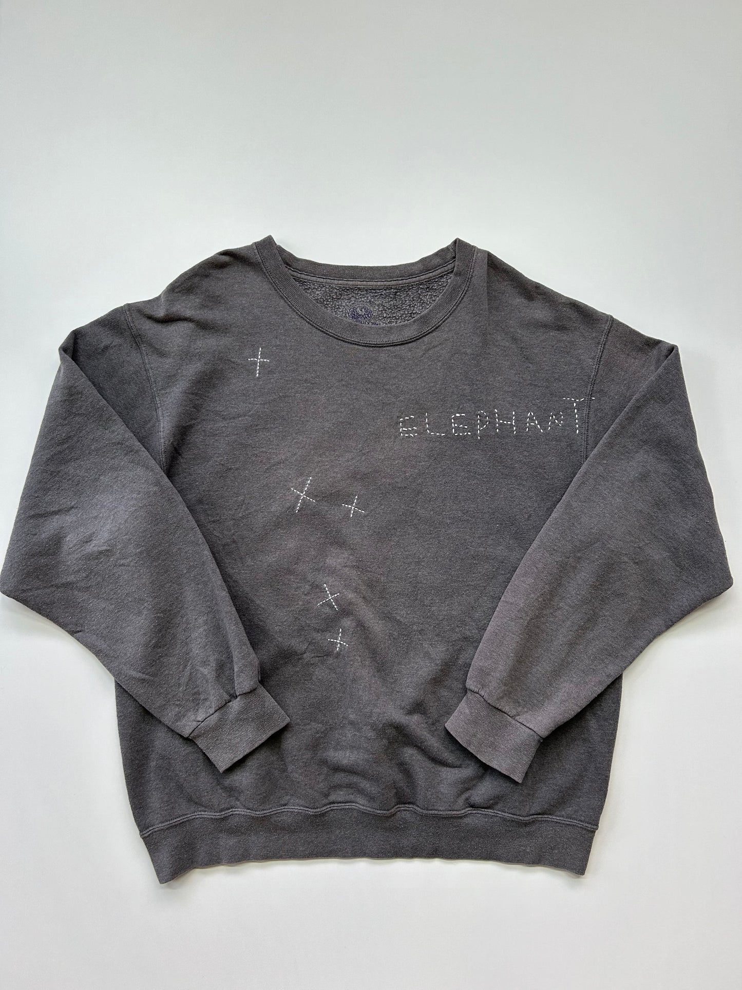 sashiko salvage sweat ELEPHANT002