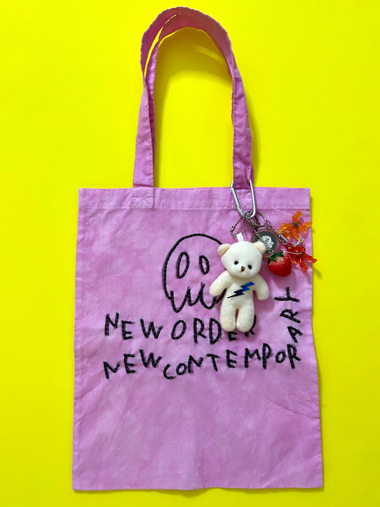 sashiko uneven dyeing totebag 034