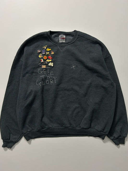 sashiko pins salvage sweat GTG021