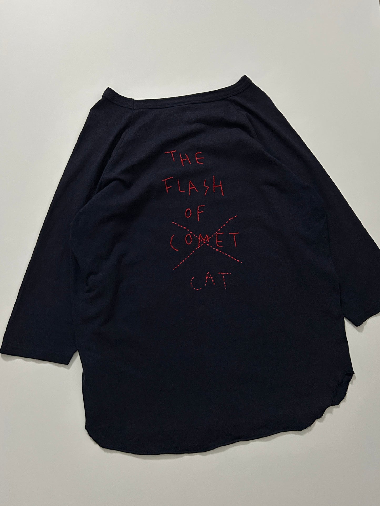 sashik salvage 3/4 sleeve t-shirt 001