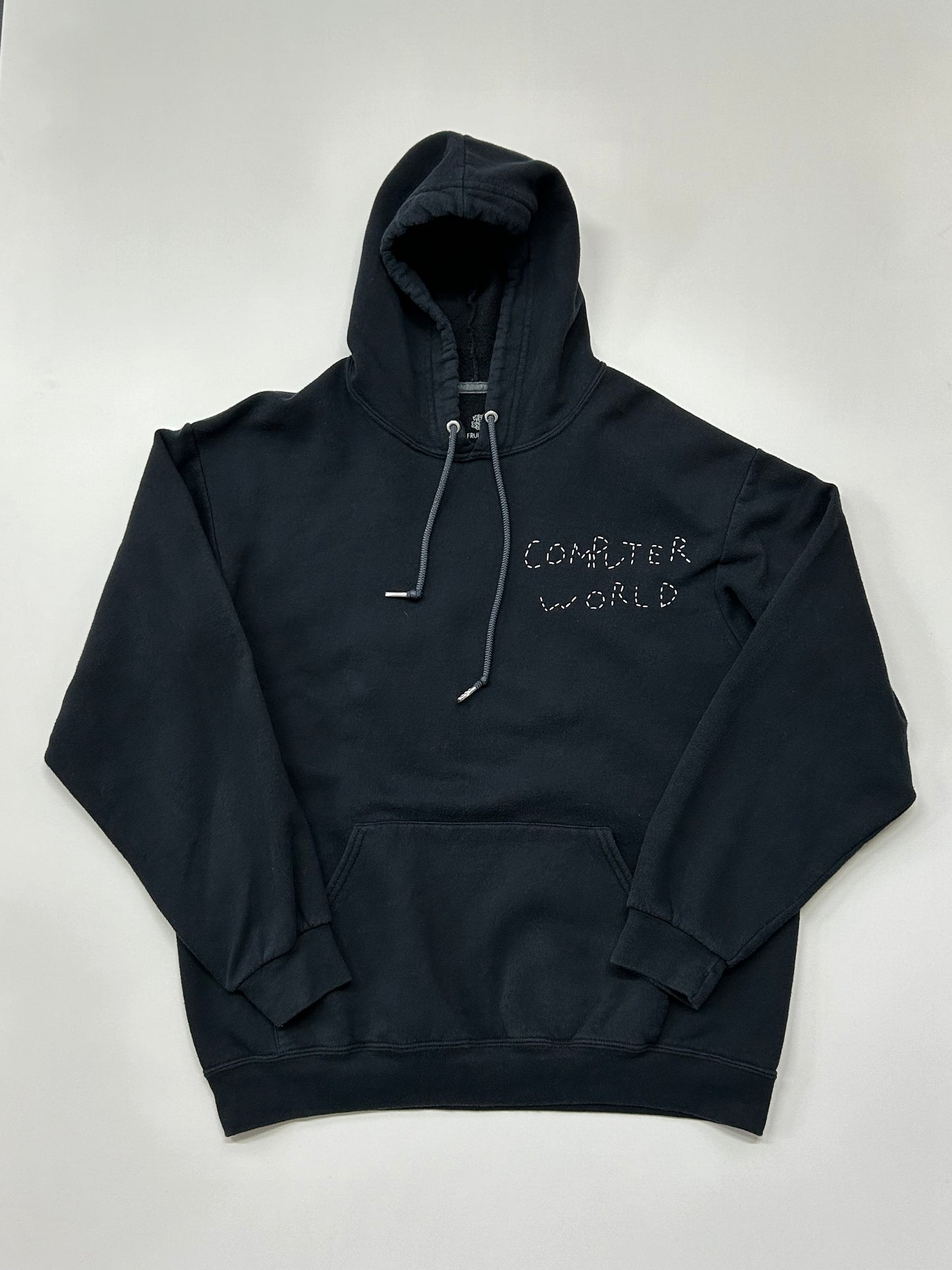 sashiko salvage hoodie COMPUTER WORLD