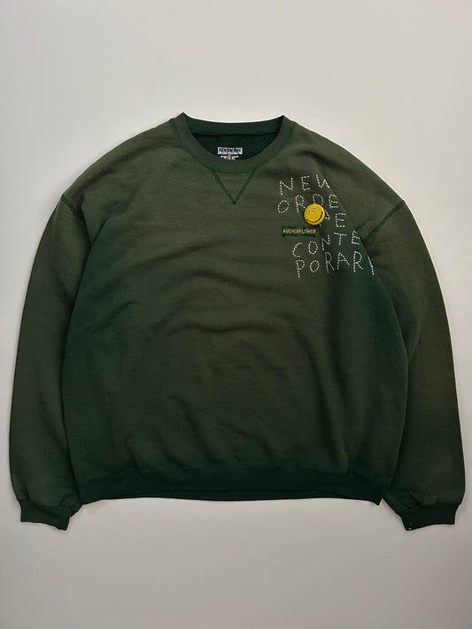 sashiko salvage emblem sweat NONC003