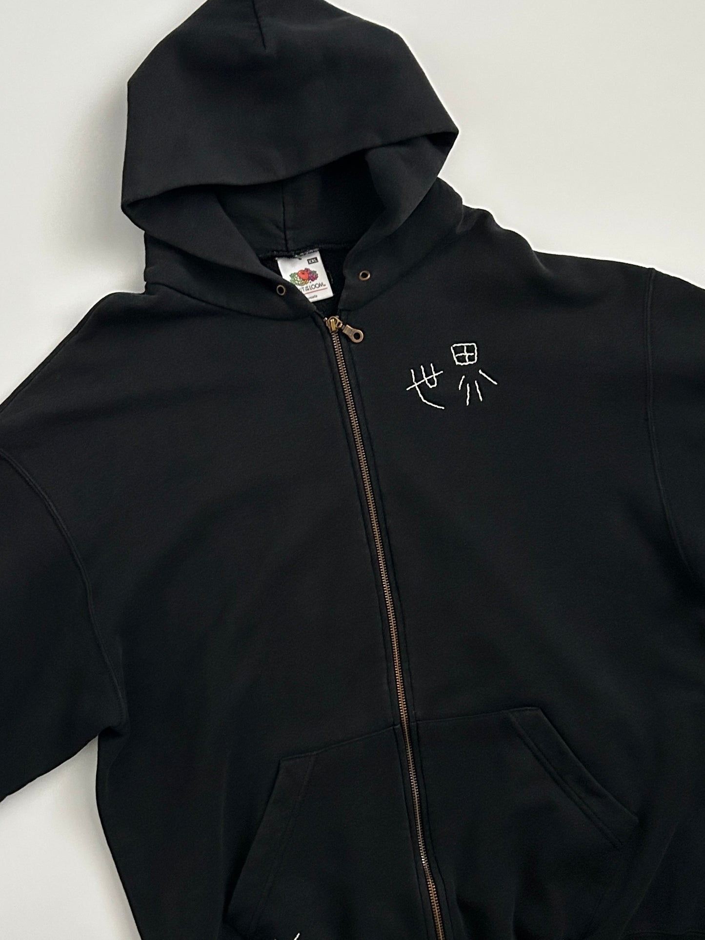 sashiko salvage hoodie143