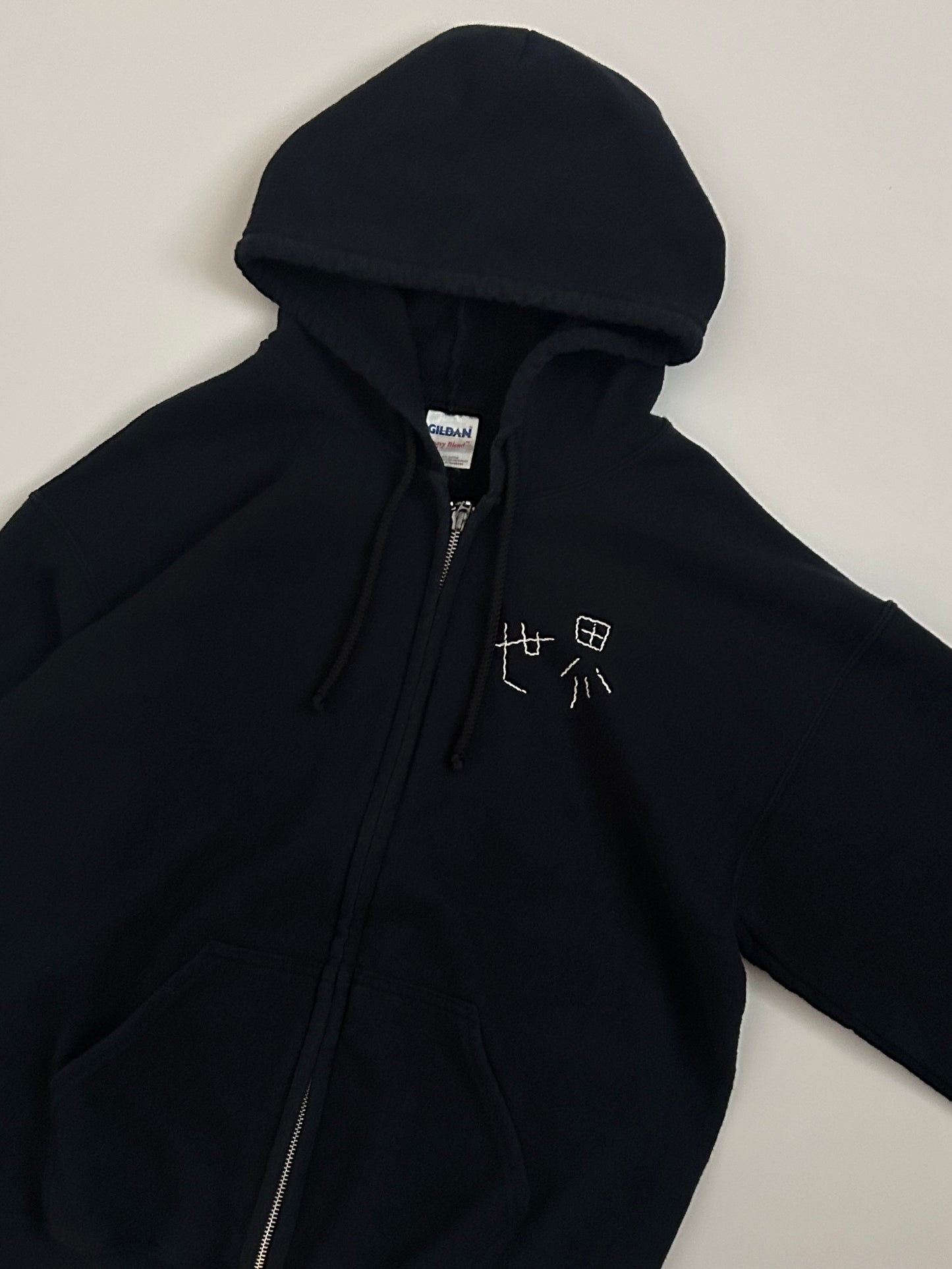 sashiko salvage hoodie165