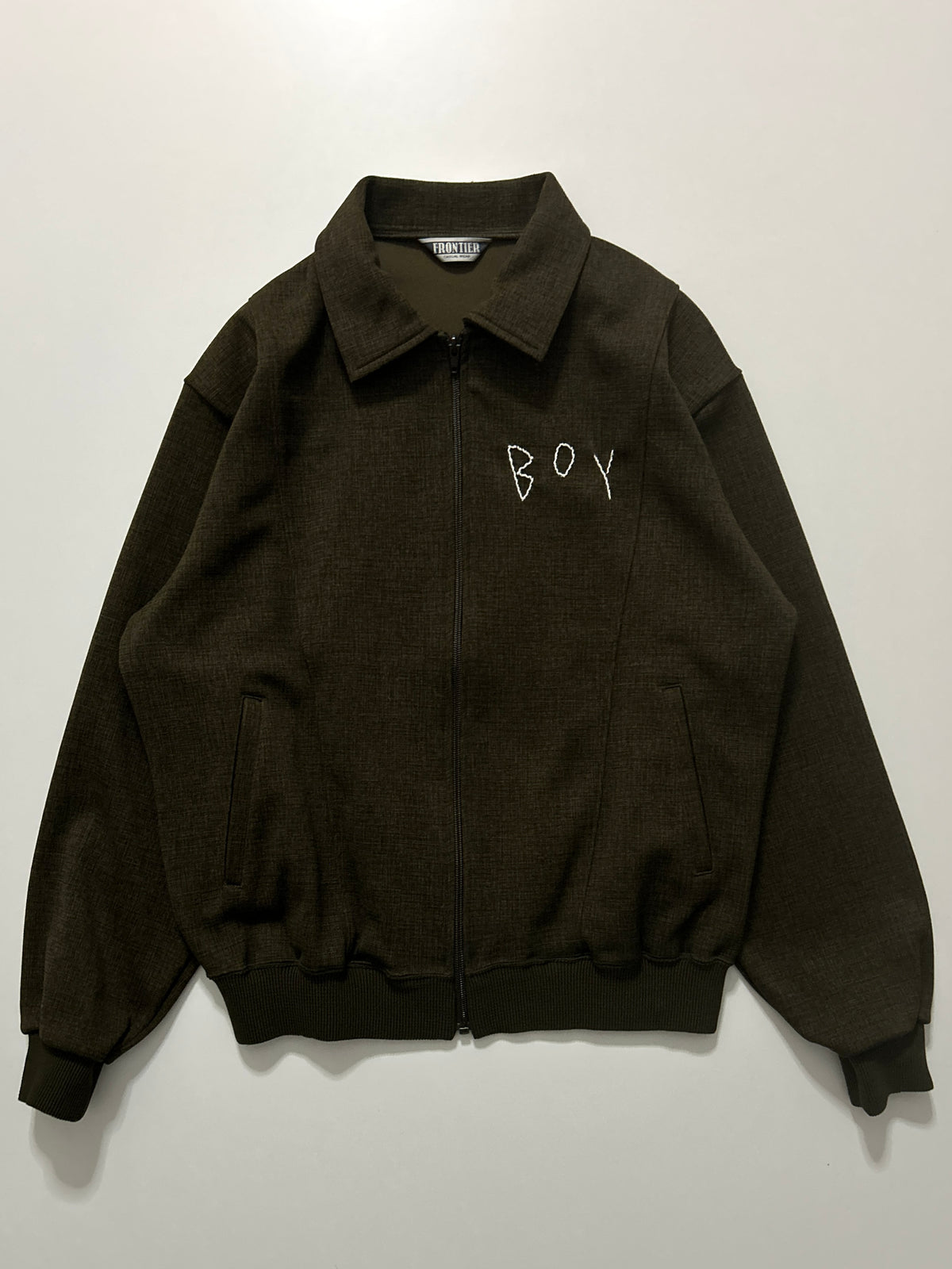 sashiko salvage zip blouson001