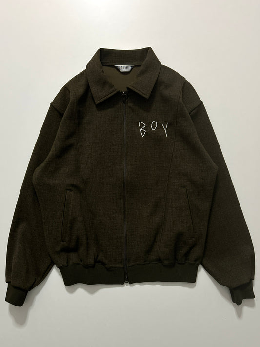 sashiko salvage zip blouson001