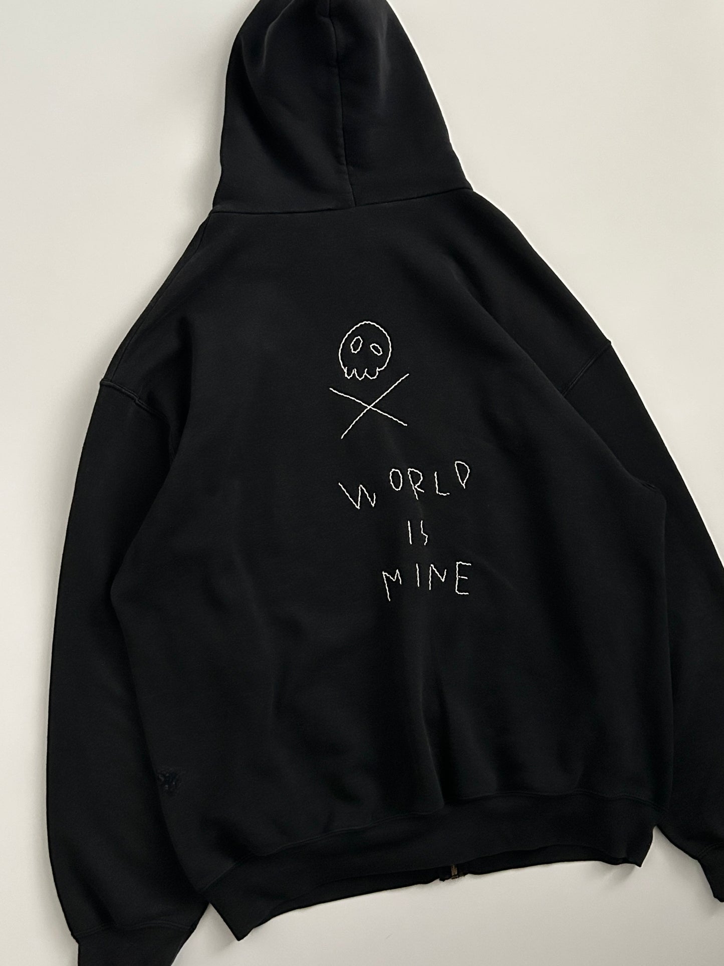 sashiko salvage hoodie143