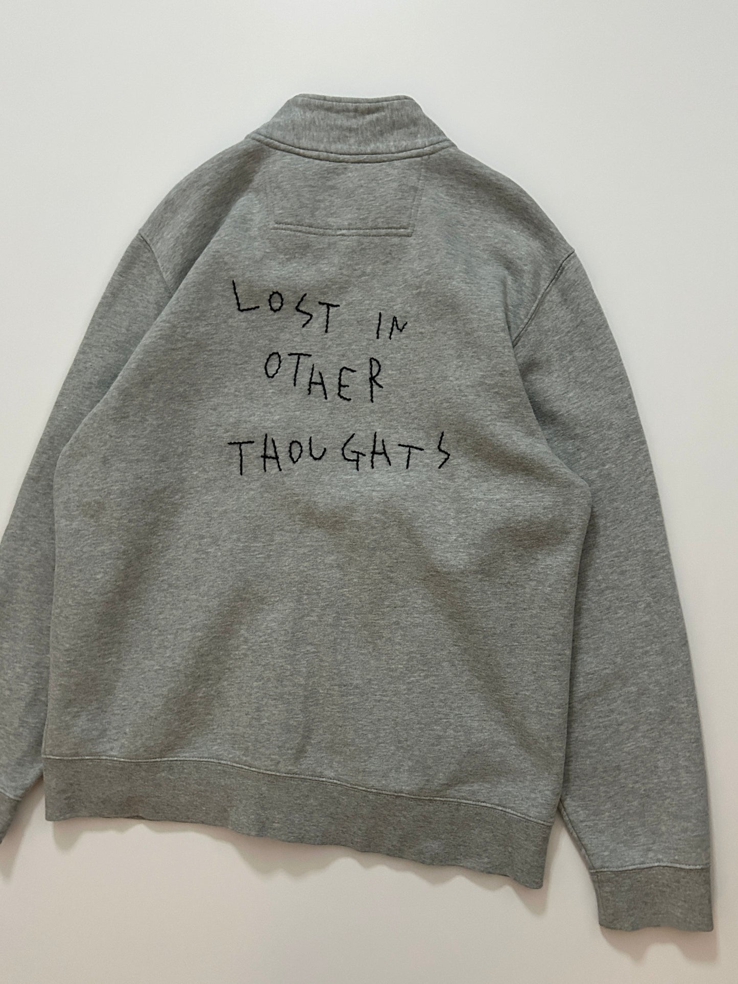 sashiko salvage zip sweat 001