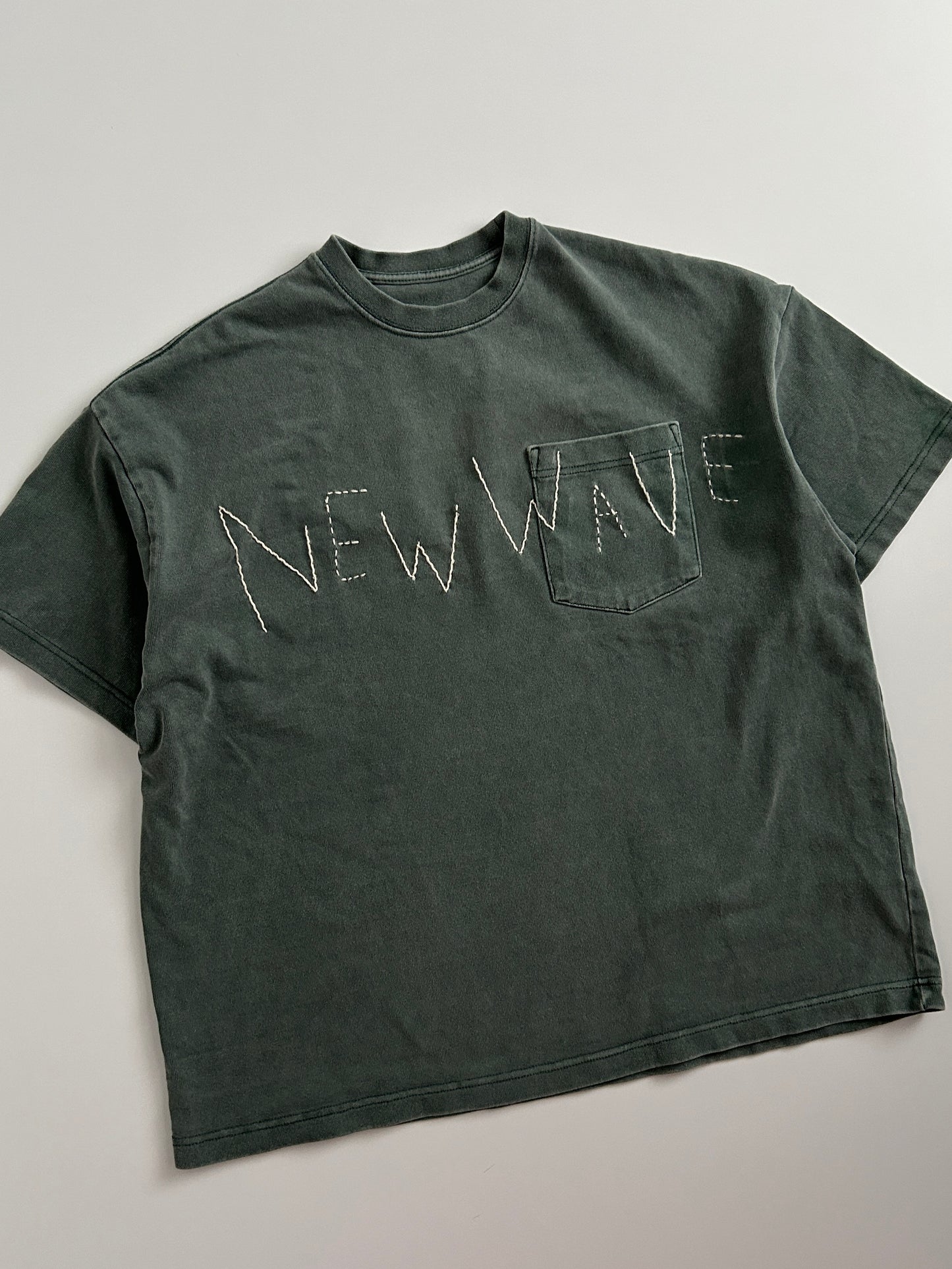 sashiko salvage  T-shirt025