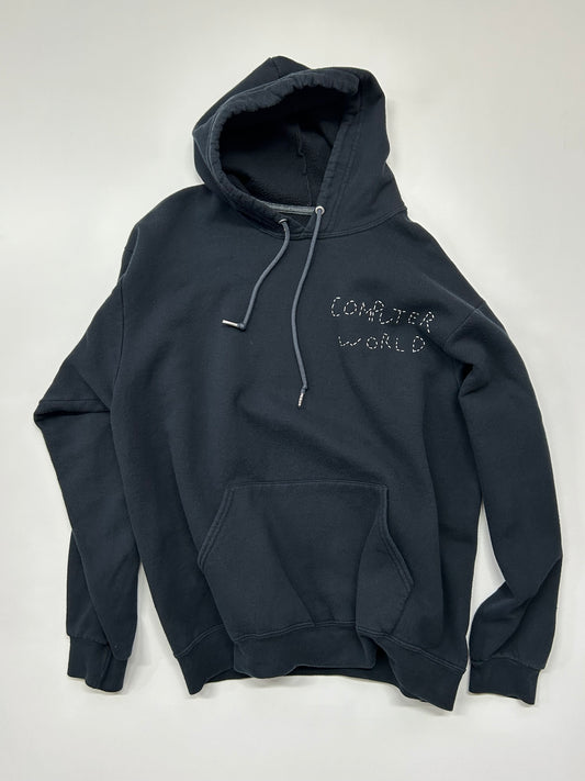 sashiko salvage hoodie COMPUTER WORLD