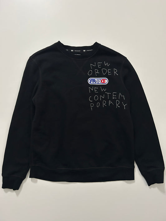 sashiko salvage emblem sweat