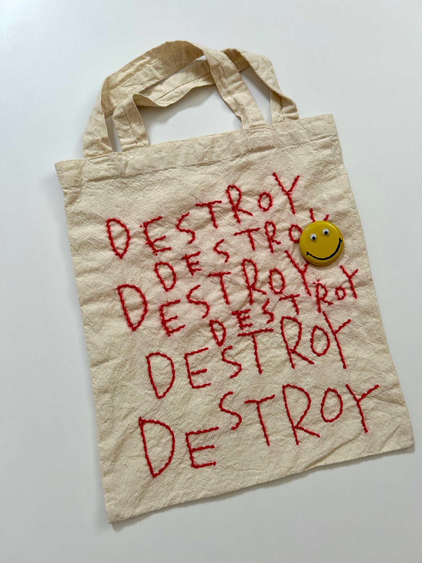 sashiko cotton totebag(S)001