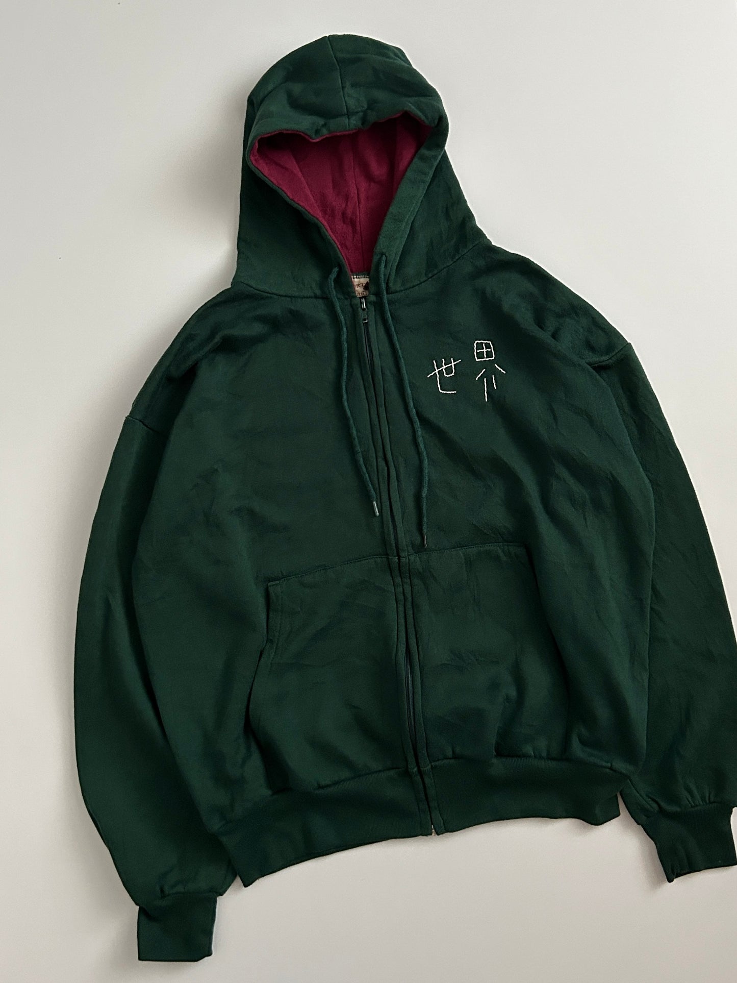 sashiko salvage hoodie139