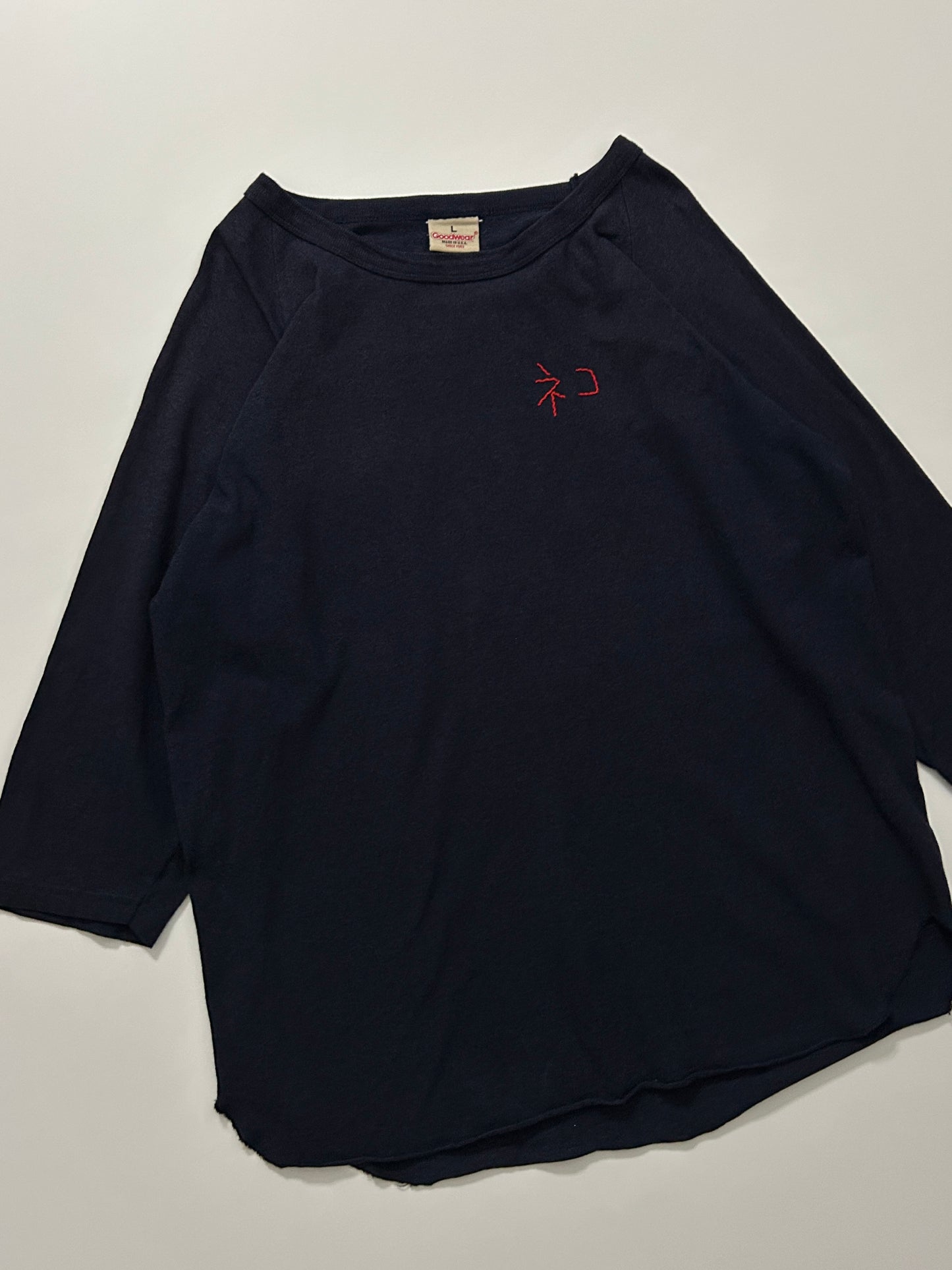 sashik salvage 3/4 sleeve t-shirt 001