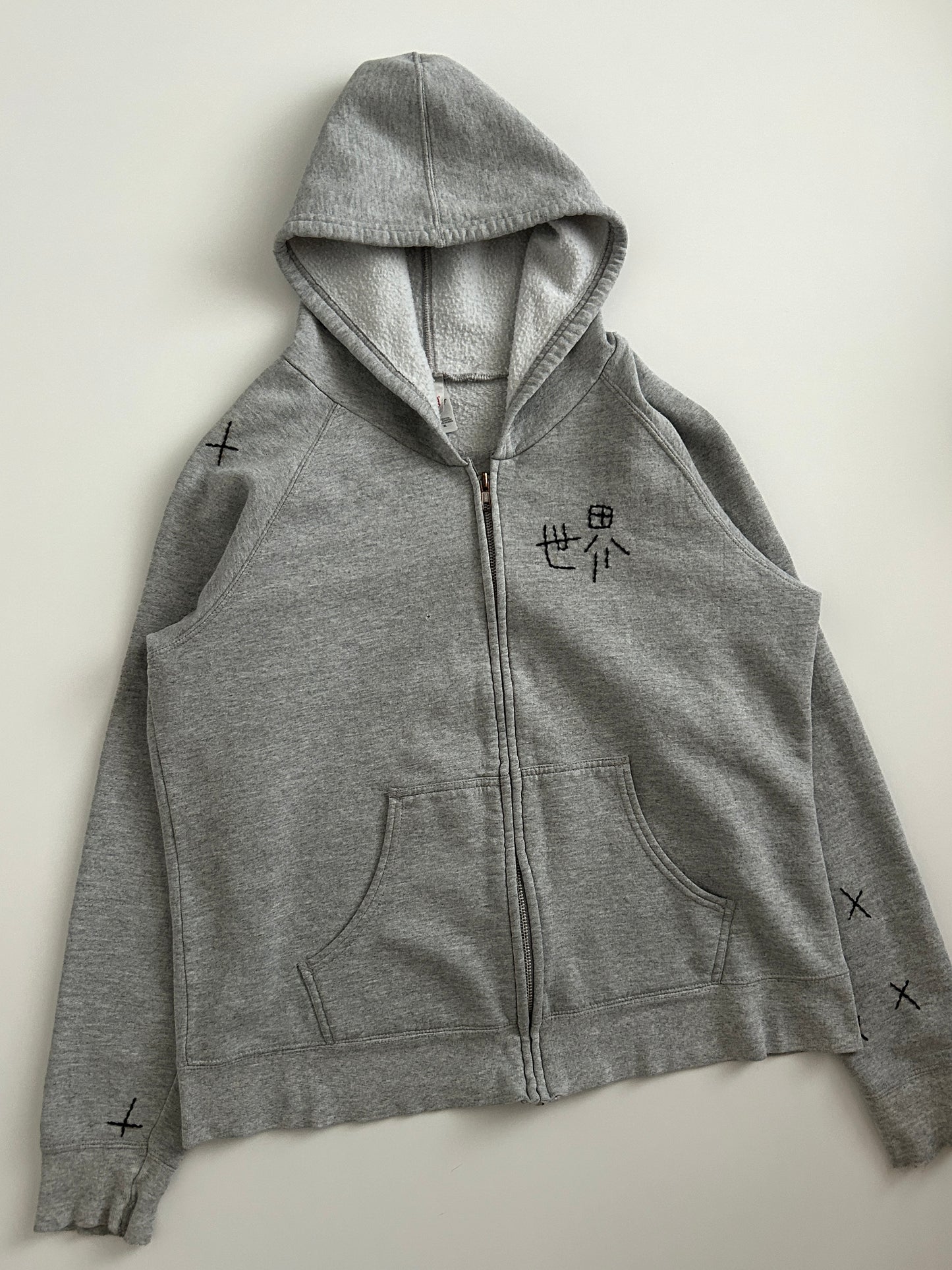 sashiko salvage hoodie146