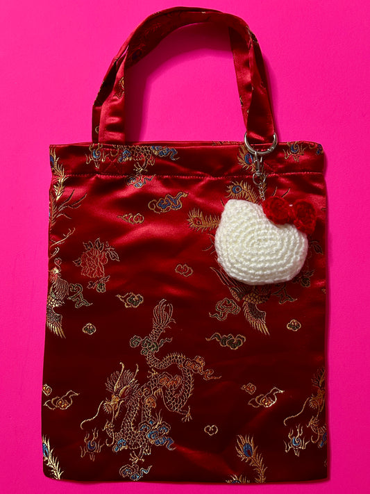 Brocade Handmade Tote Bag005