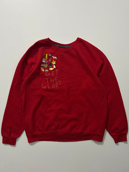 sashiko pins salvage sweat GTG019
