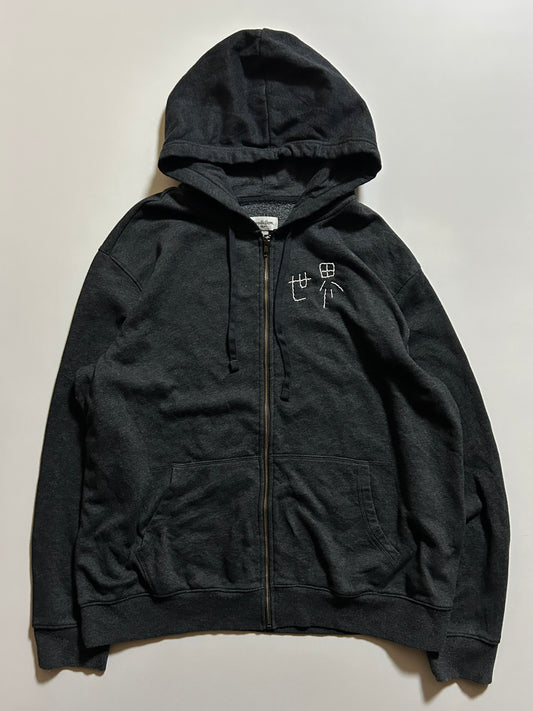 sashiko salvage hoodie234