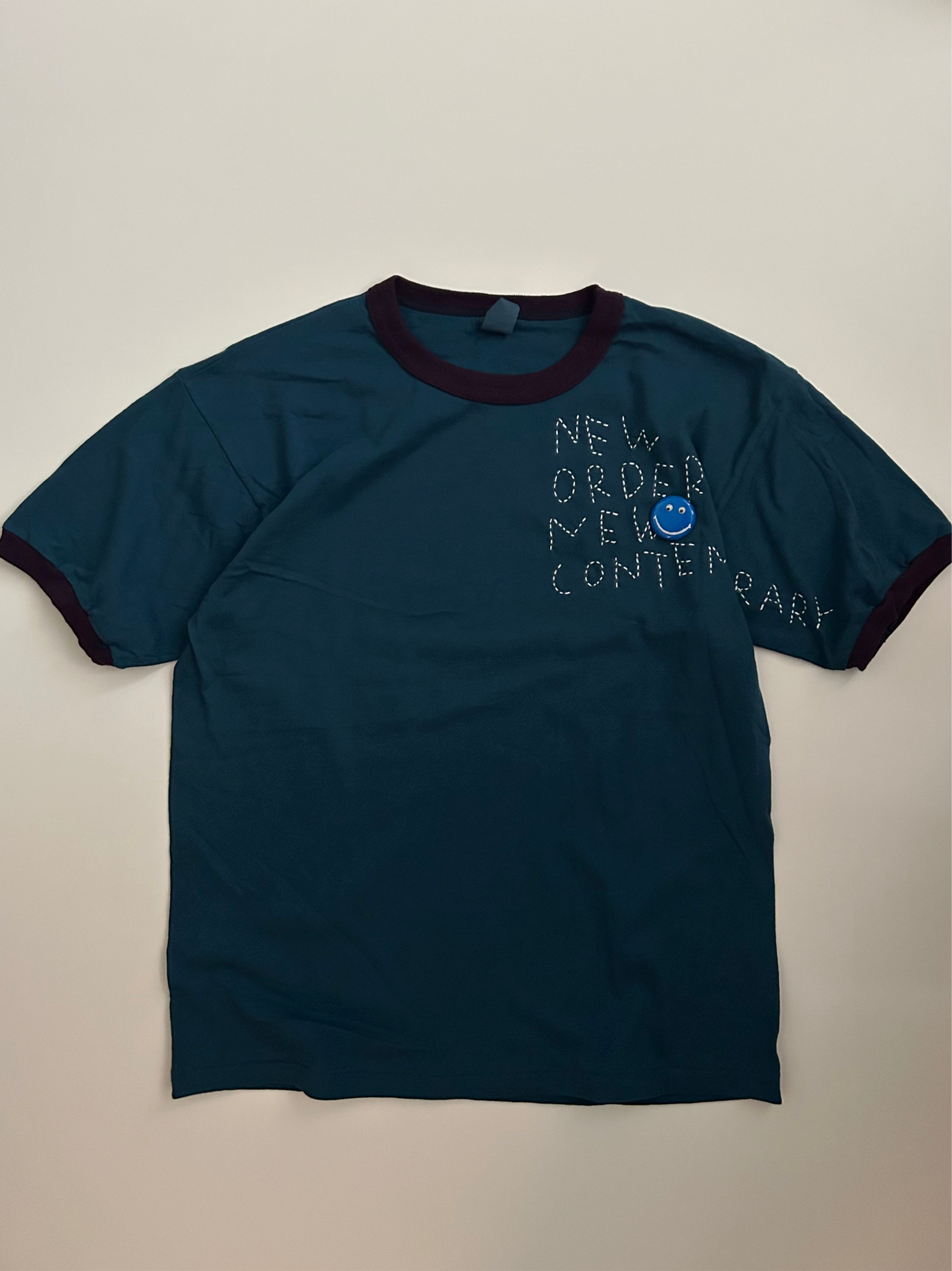 sashiko used Ringer T-shirt NONC010