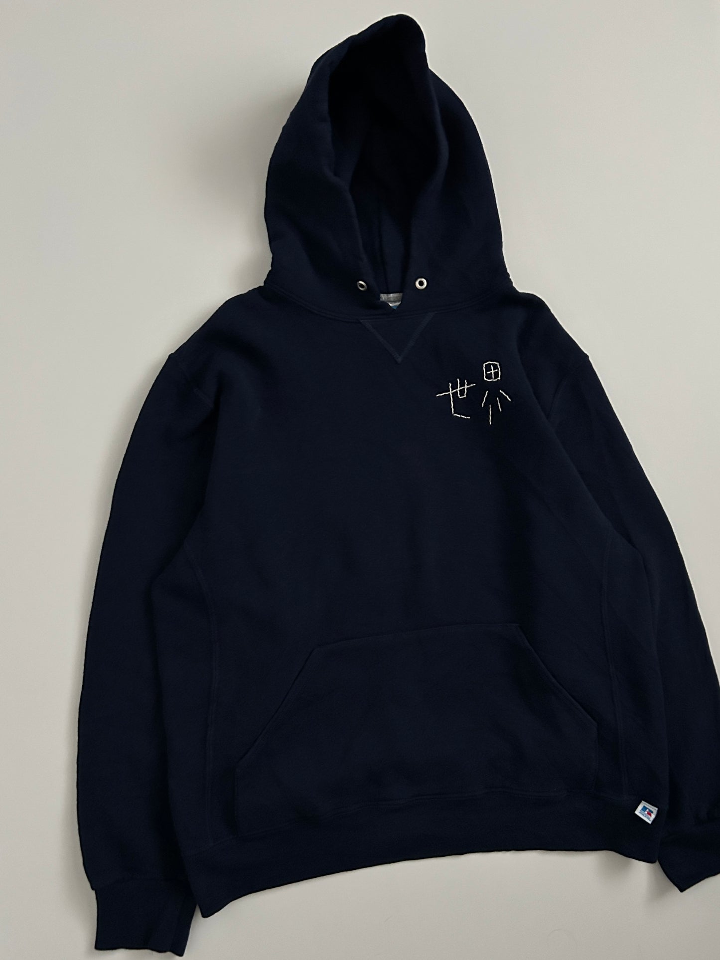 sashiko salvage hoodie161