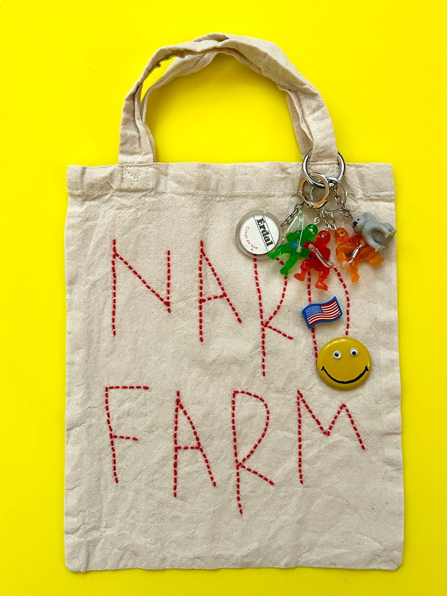 sashiko cotton totebag(S+) NDFM002