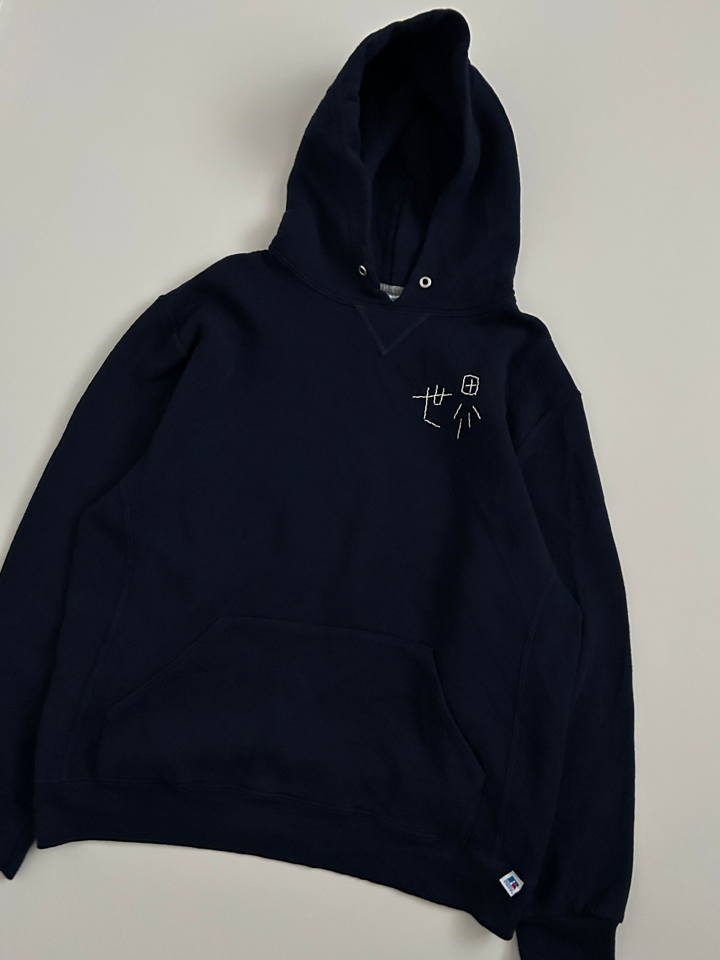 sashiko salvage hoodie161