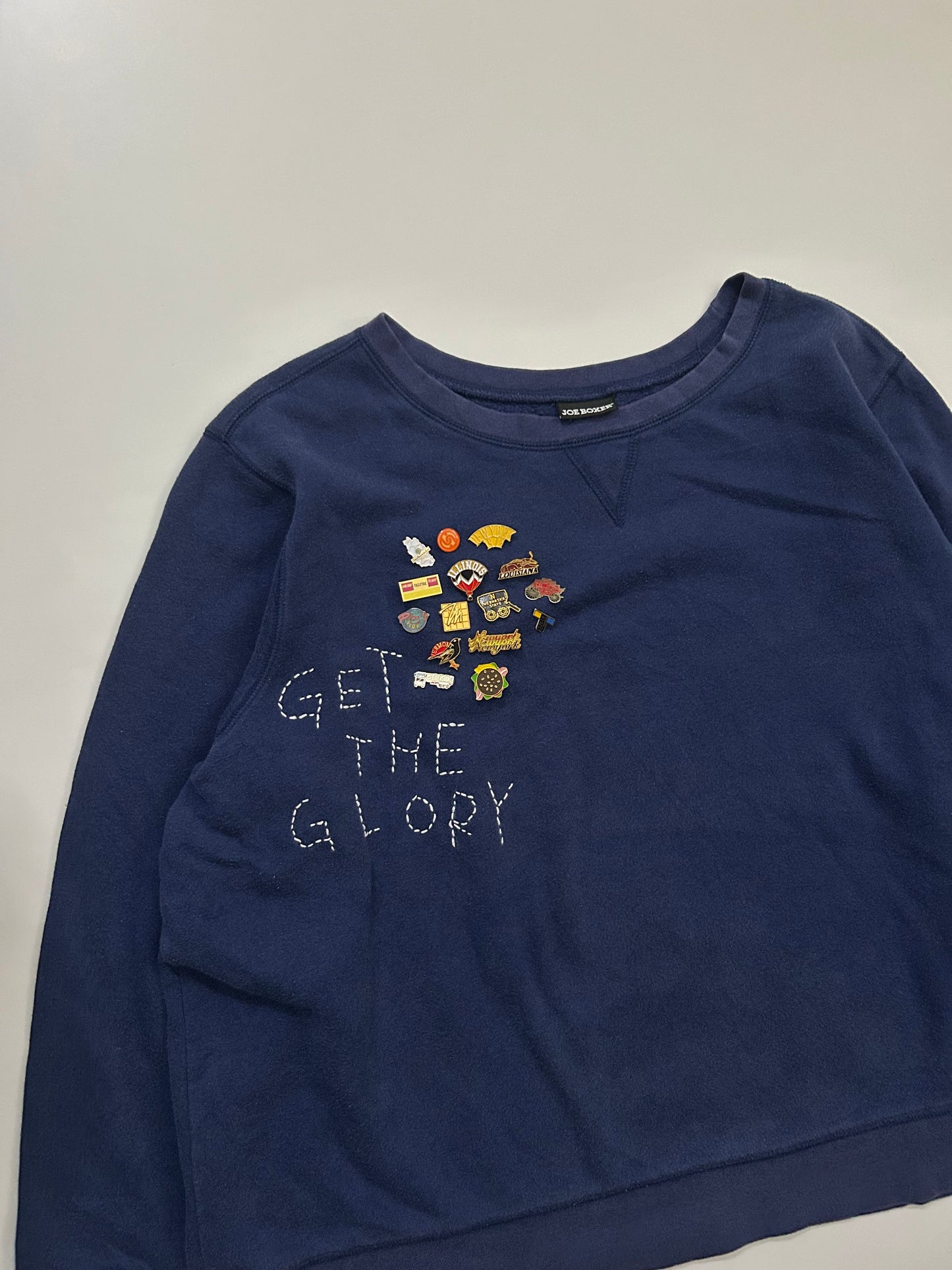 sashiko pins salvage sweat GTG010