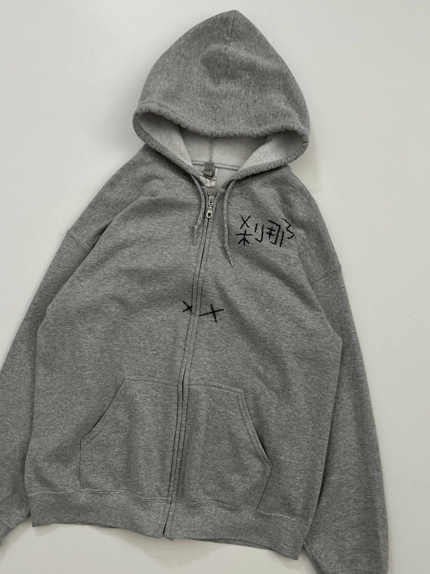 sashiko salvage hoodie152
