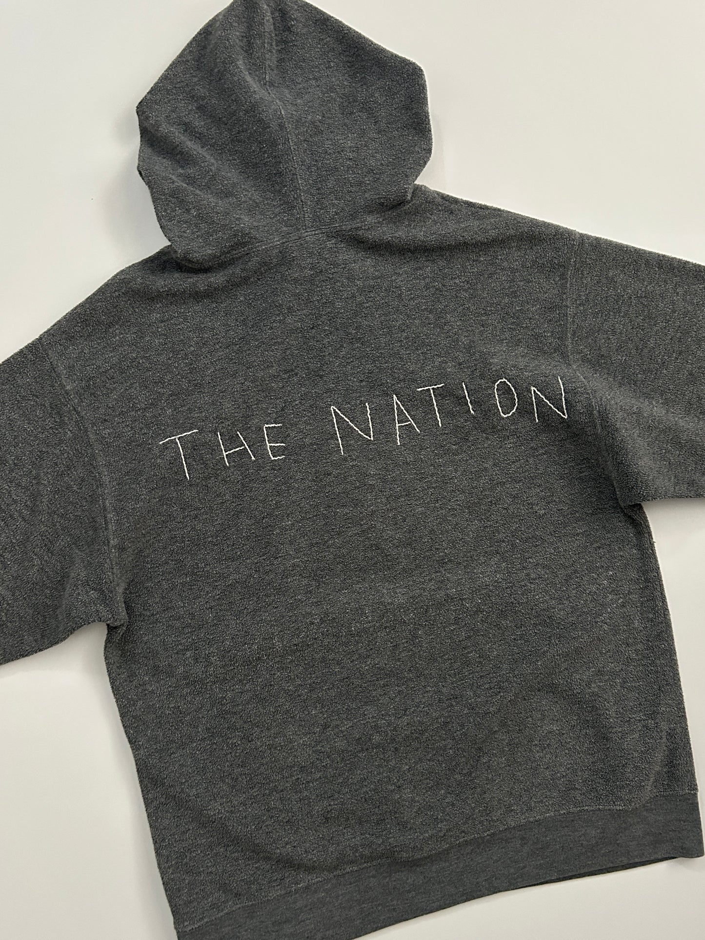 sashiko salvage hoodie