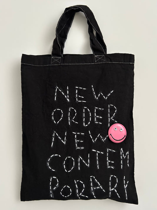 sashiko overdyde cotton totebag(S)NONC002