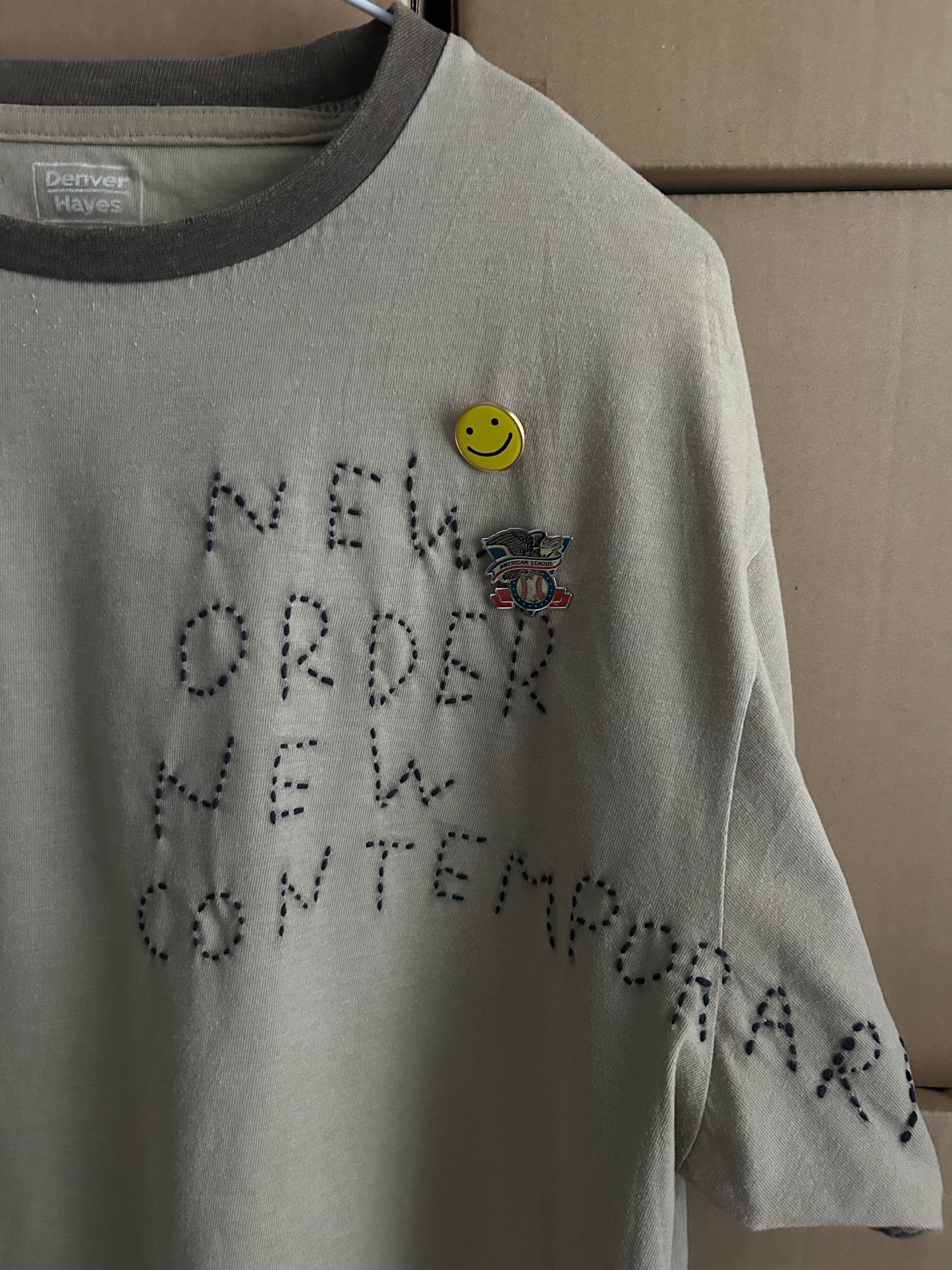 sashiko used T-shirt NONC001