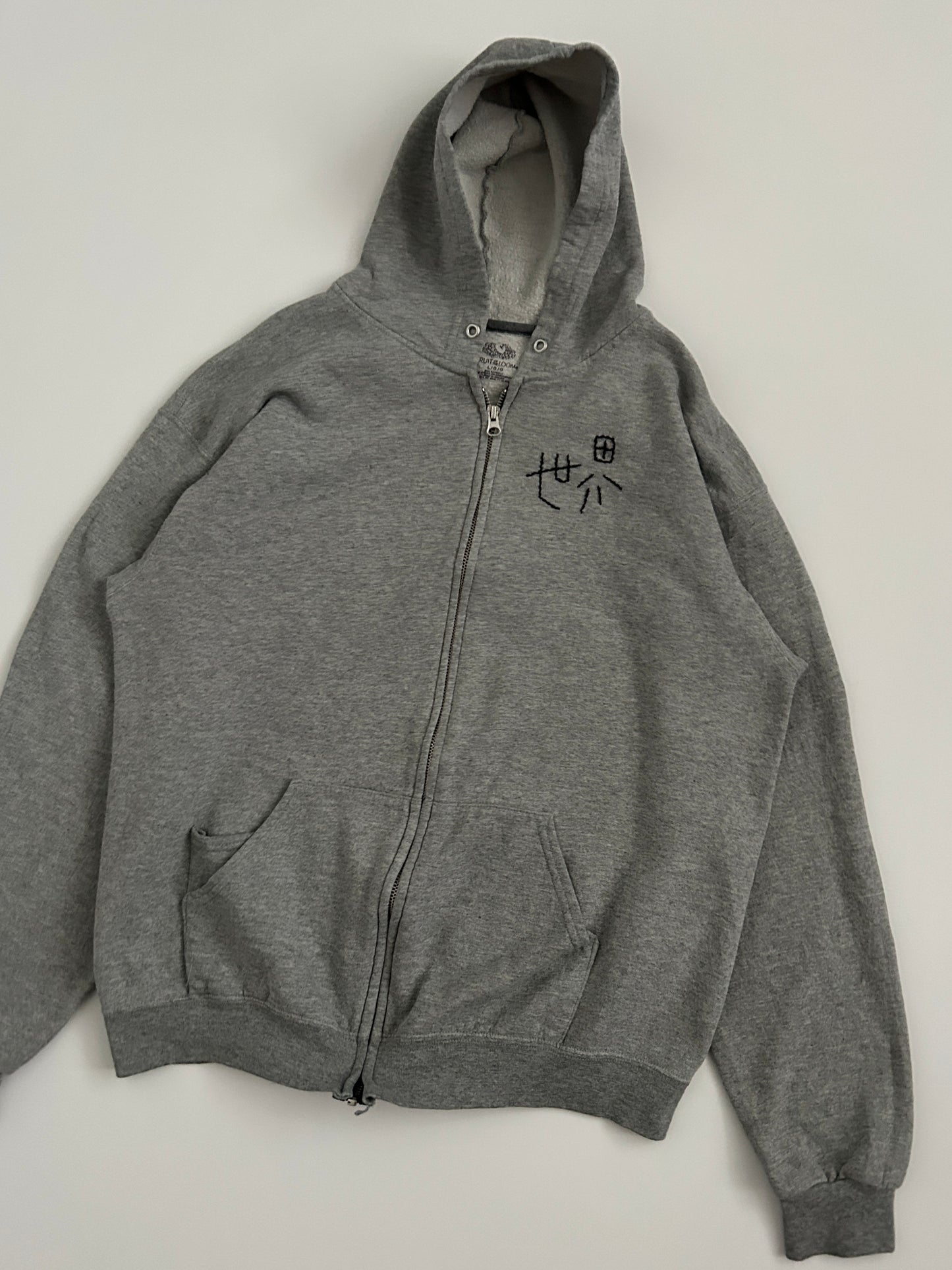 sashiko salvage hoodie173