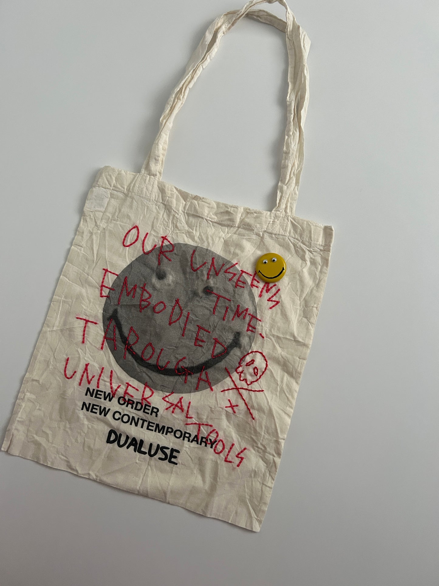 Sashiko-printed hard-washed tote bag005