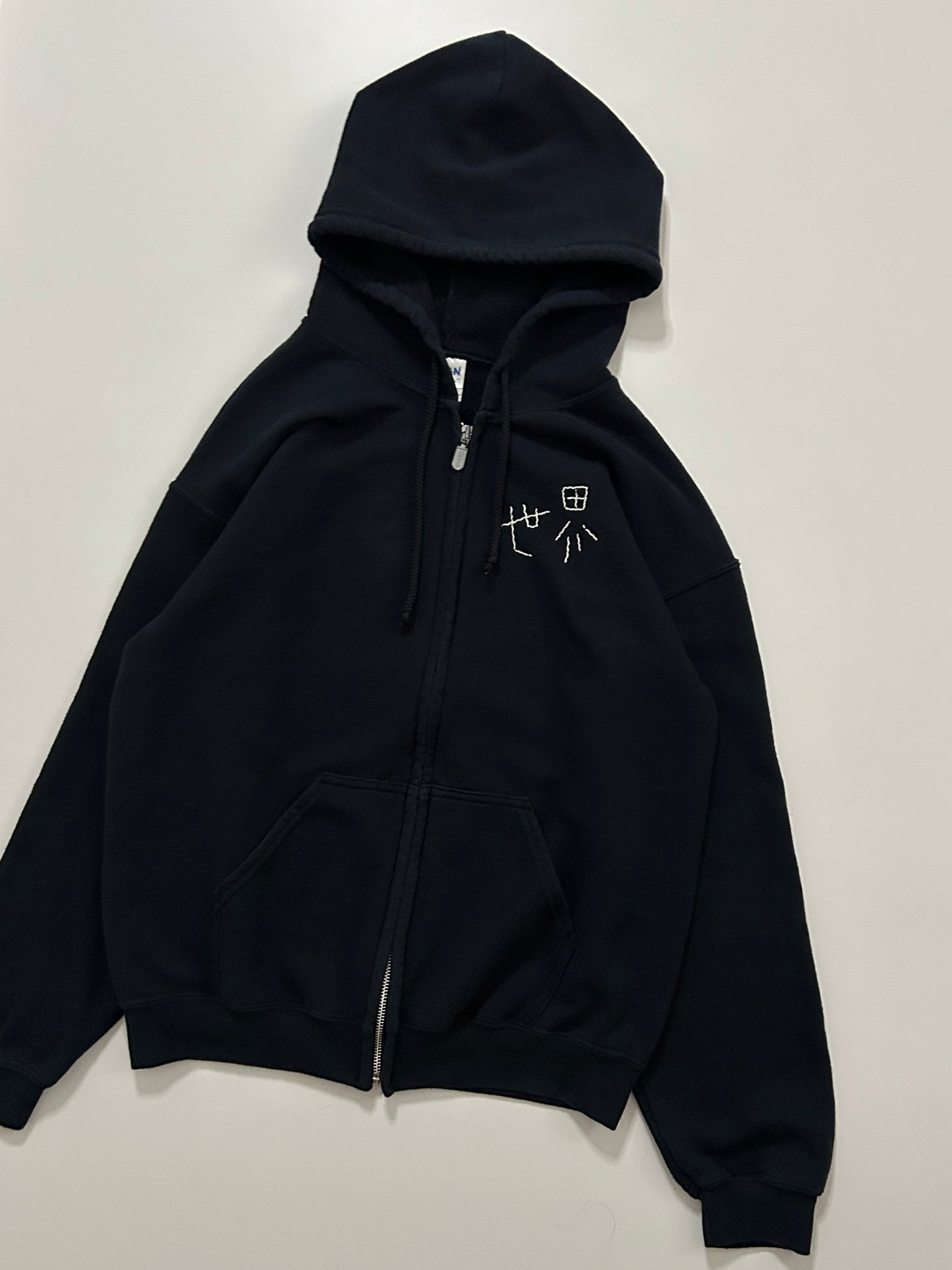 sashiko salvage hoodie163