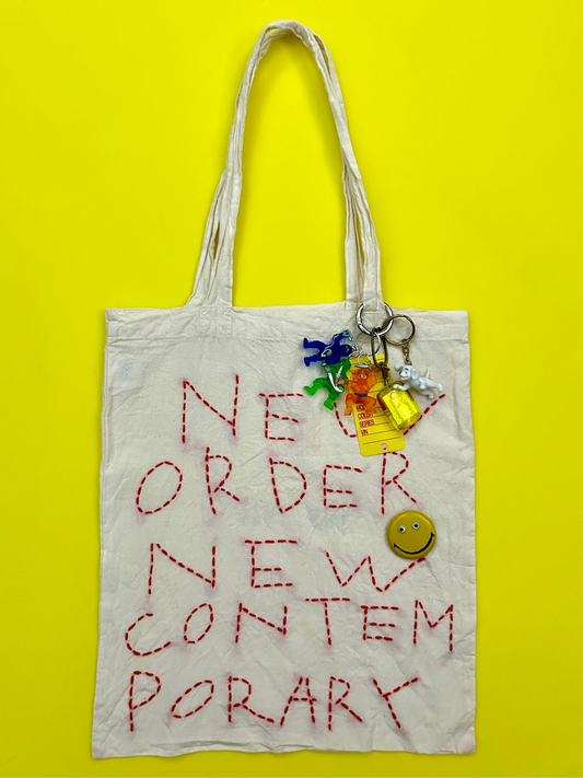 sashiko cotton totebag(M+)NONC119