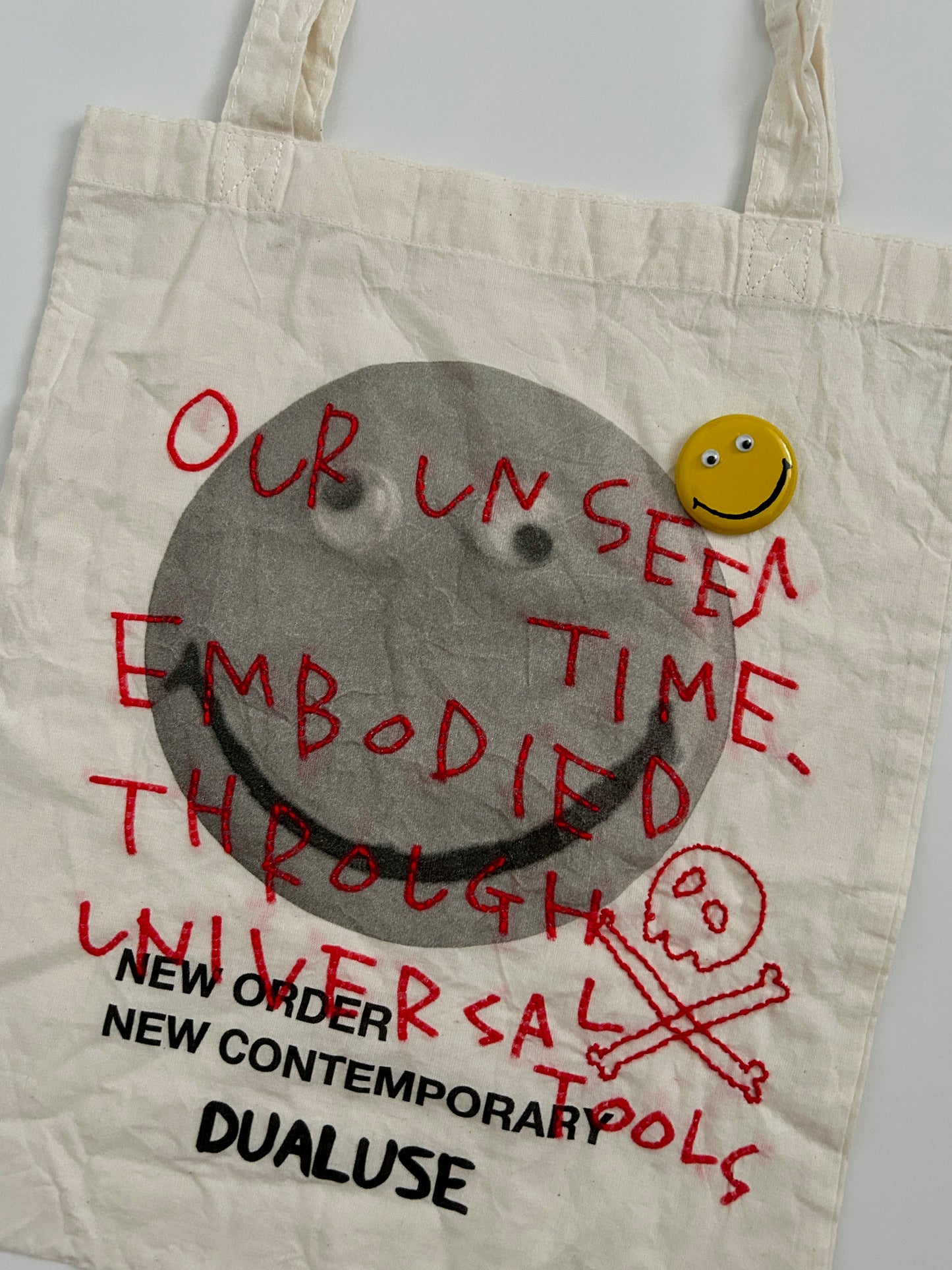 Sashiko-printed hard-washed tote bag006