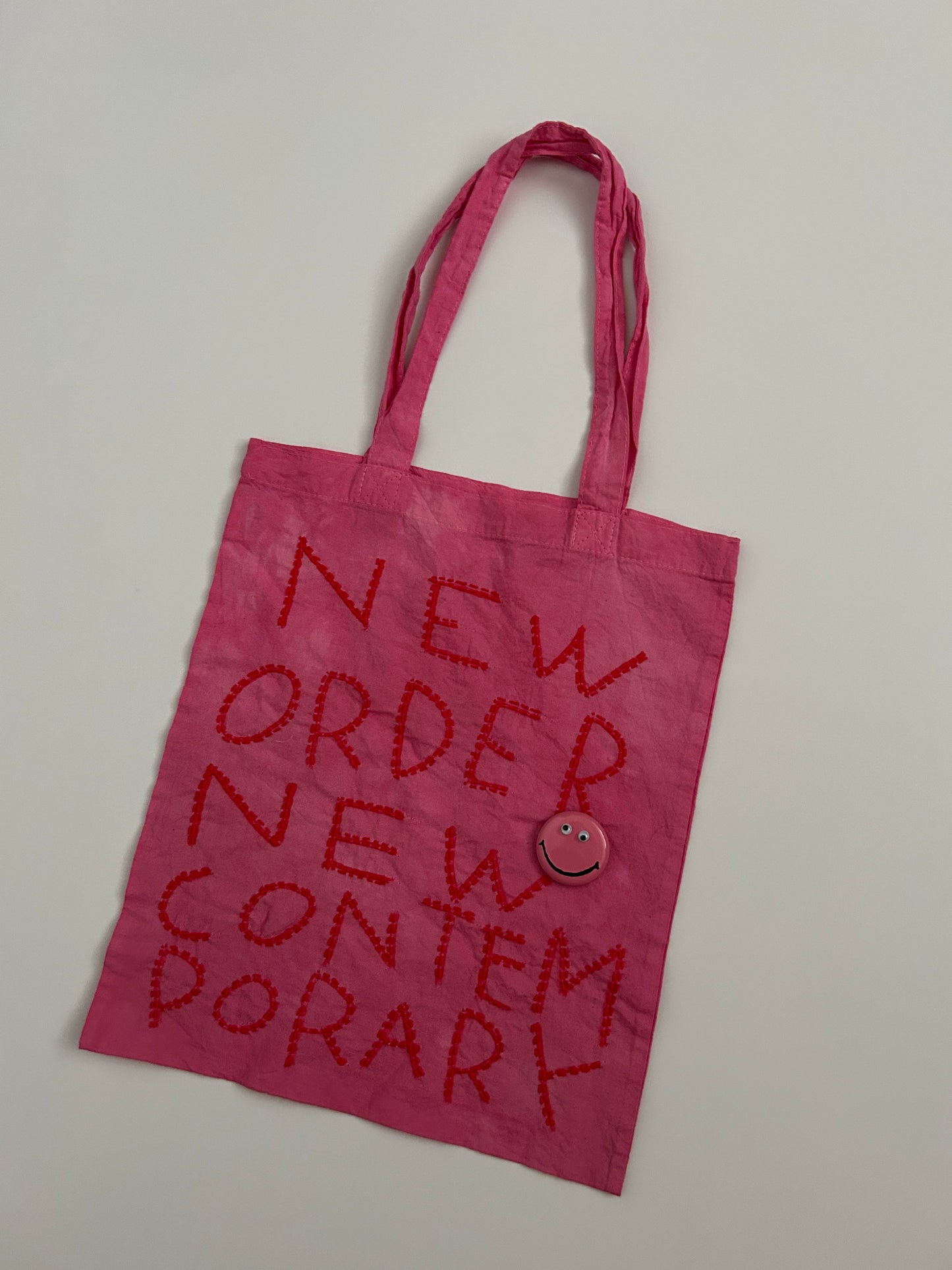 sashiko uneven dyeing cotton totebag001