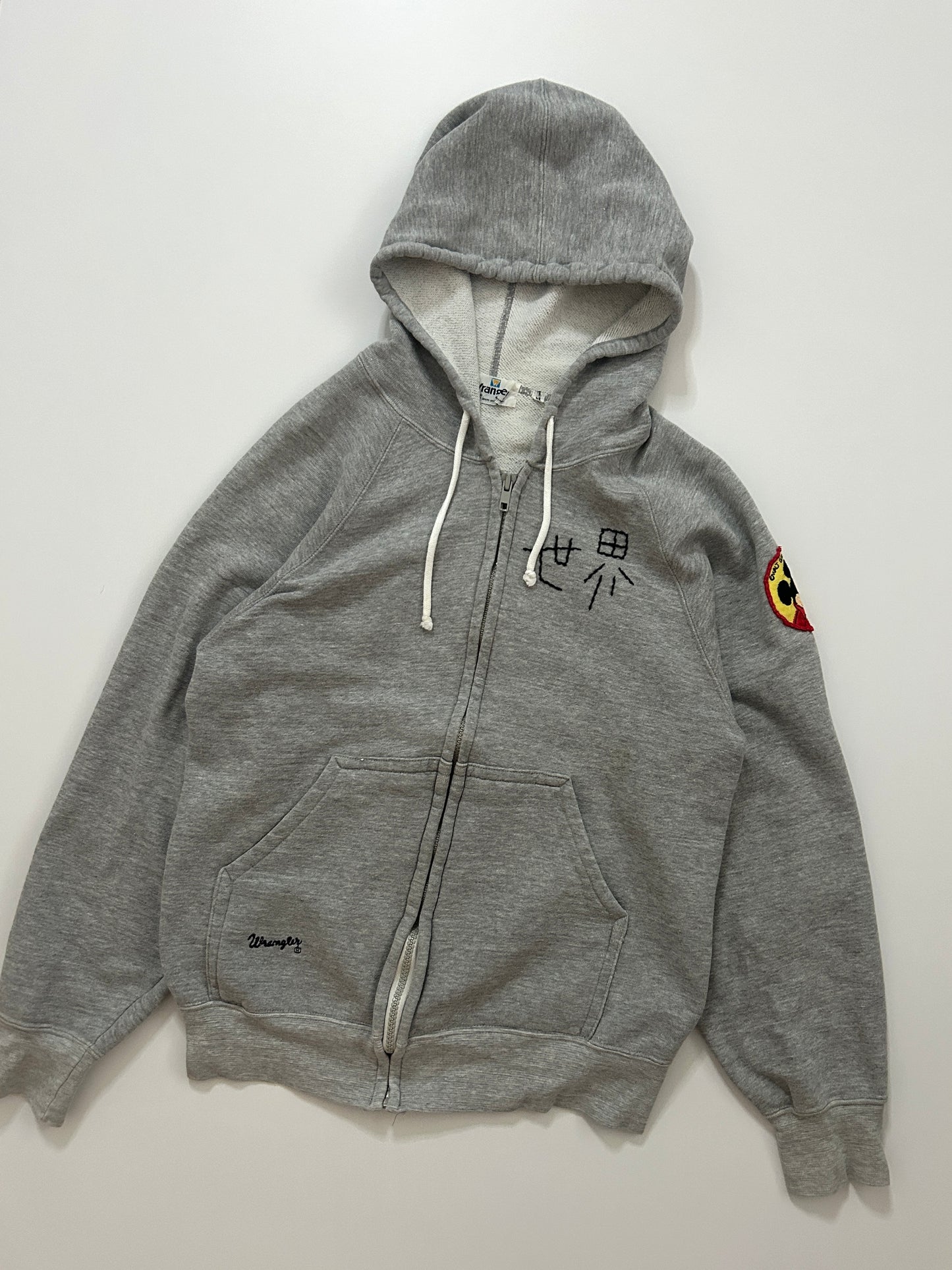 sashiko salvage hoodie160