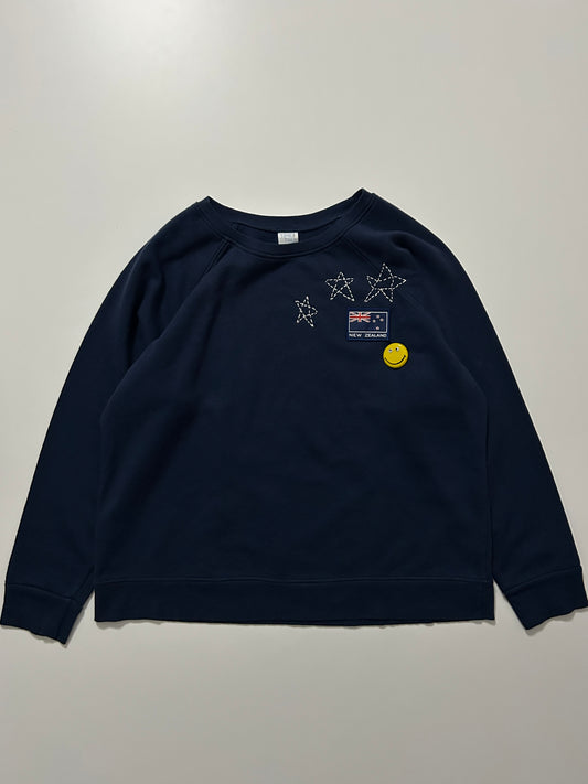 sashiko salvage emblem sweat TPS002