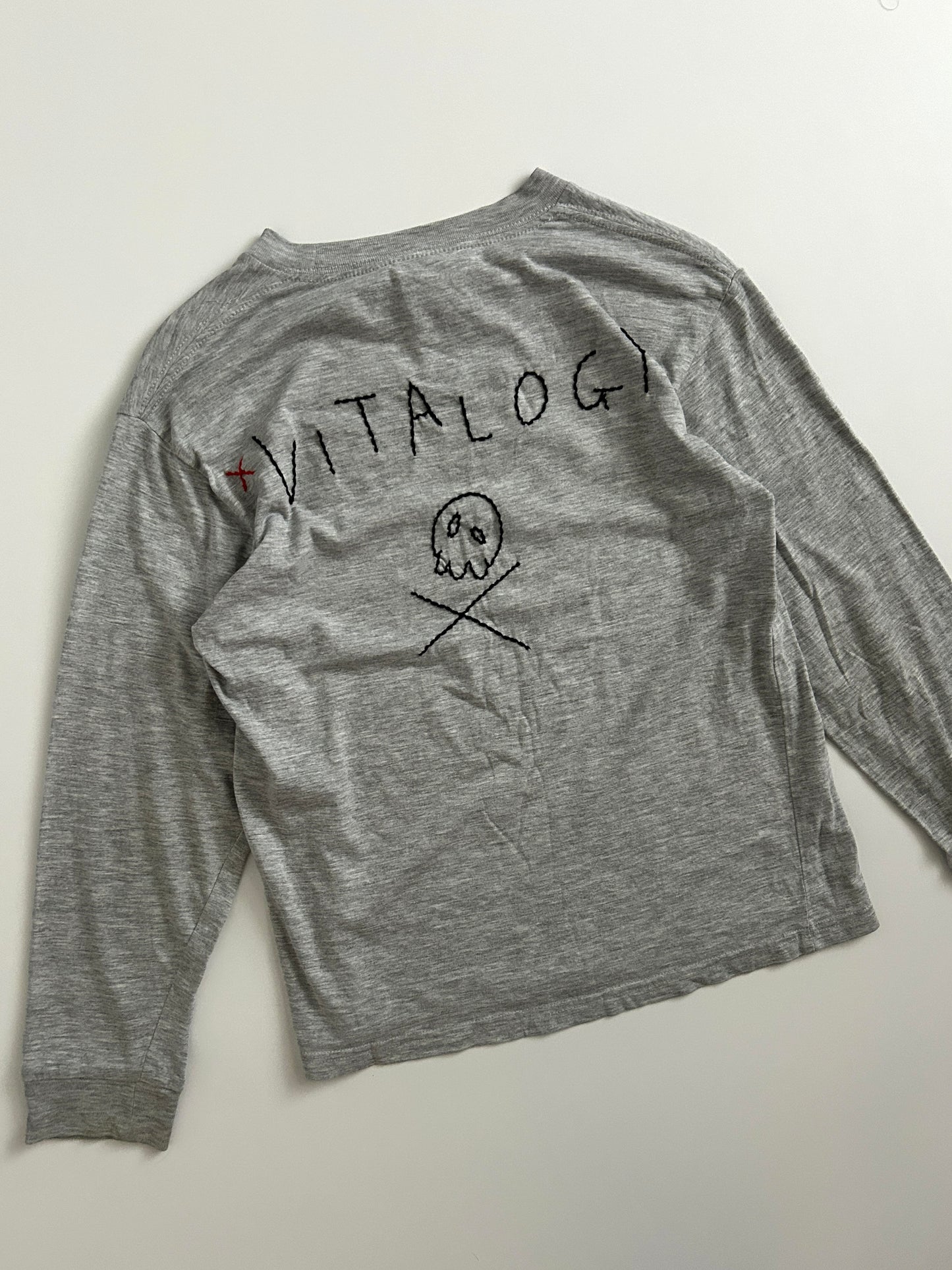 sashiko salvage  L/S T-shirt004