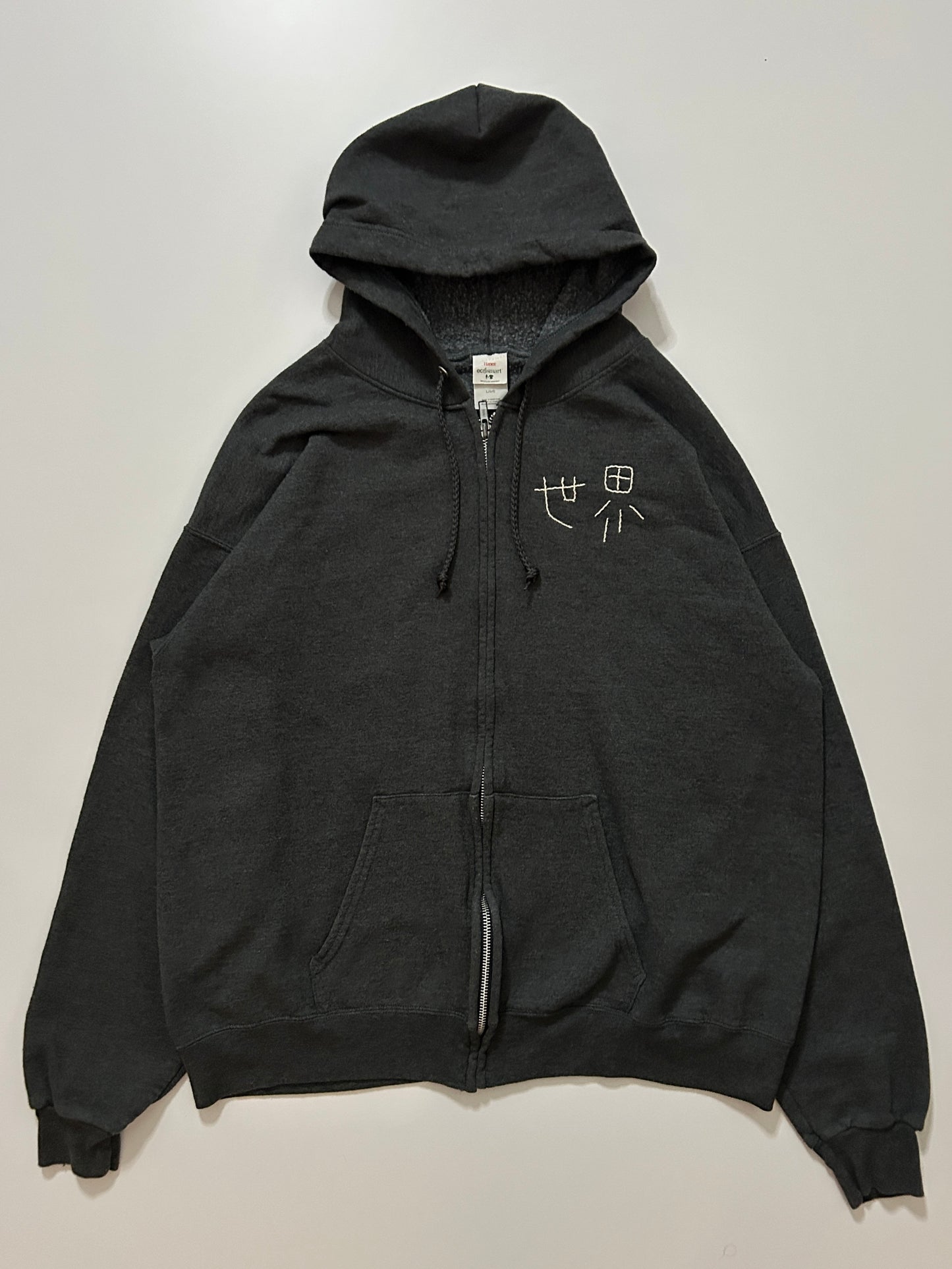 sashiko salvage hoodie176