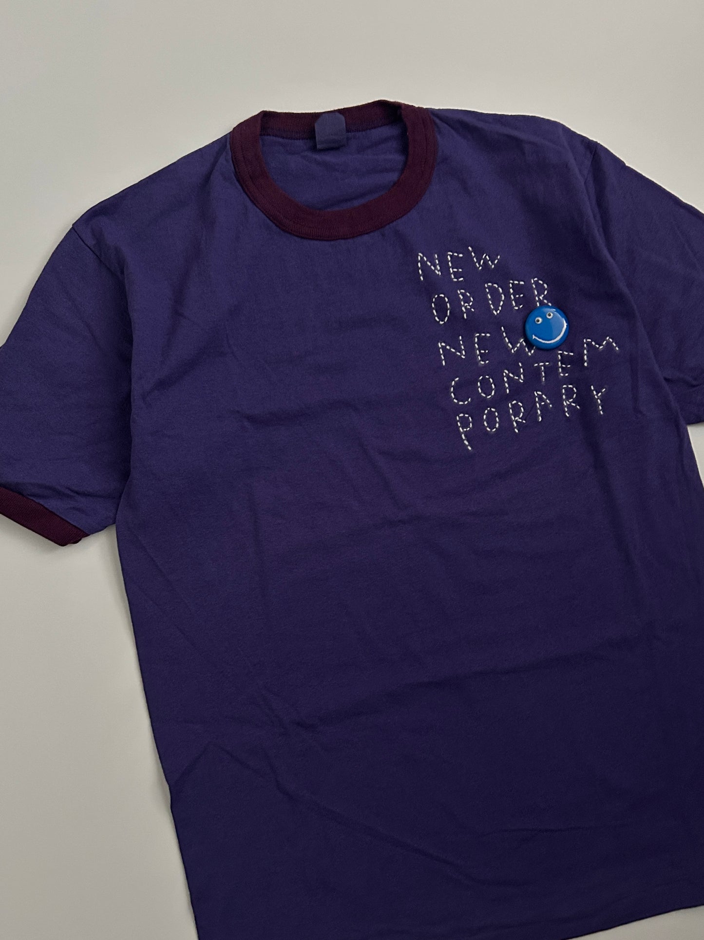 sashiko used Ringer T-shirt NONC015